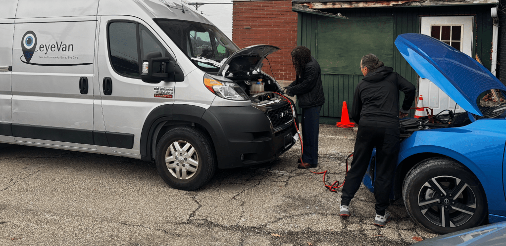 Behind the Wheel of the eyeVan